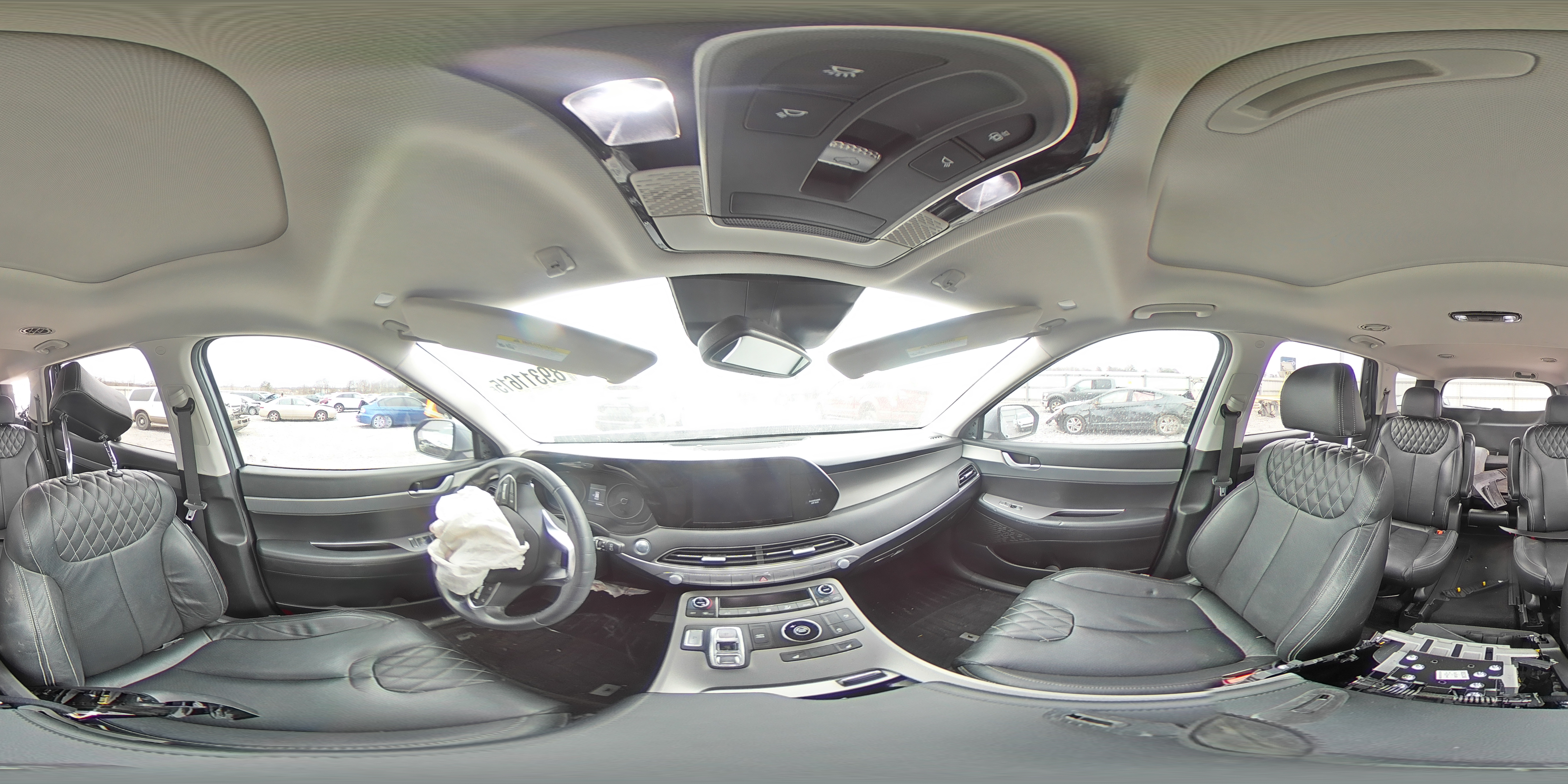 2021 Hyundai Palisade Sel VIN: KM8R24HE3MU177077 Lot: 55664505