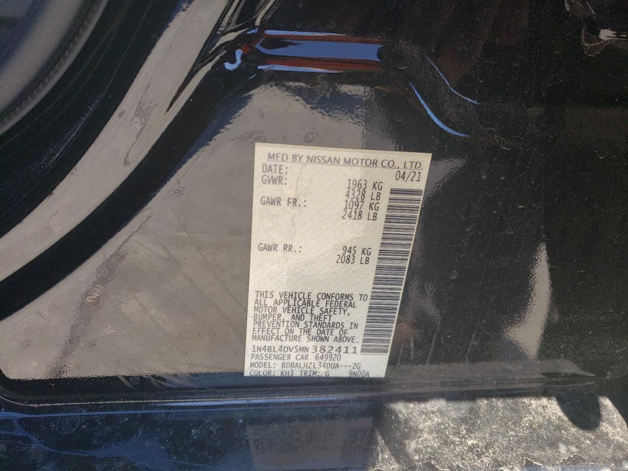 2021 Nissan Altima - Image 14
