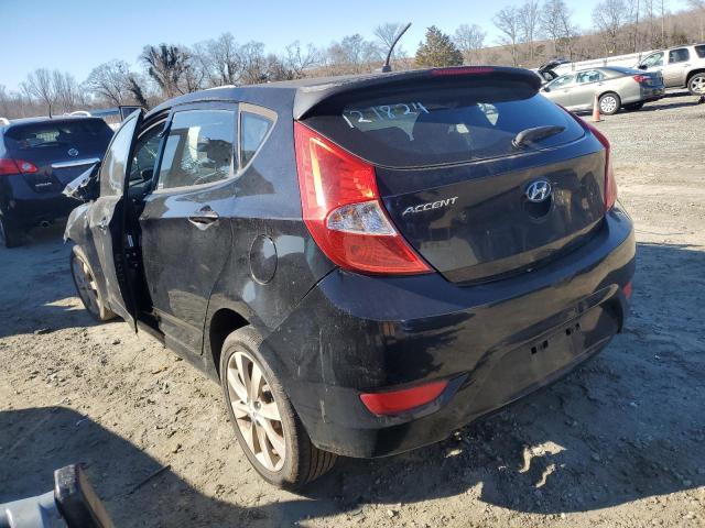 Хетчбеки HYUNDAI ACCENT 2012 Чорний