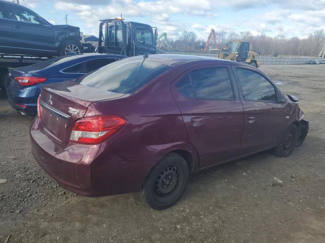  MITSUBISHI MIRAGE 2018 Burgundy