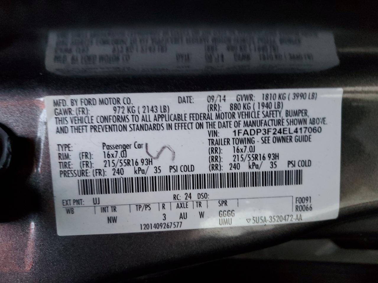 2014 Ford Focus - Image 14