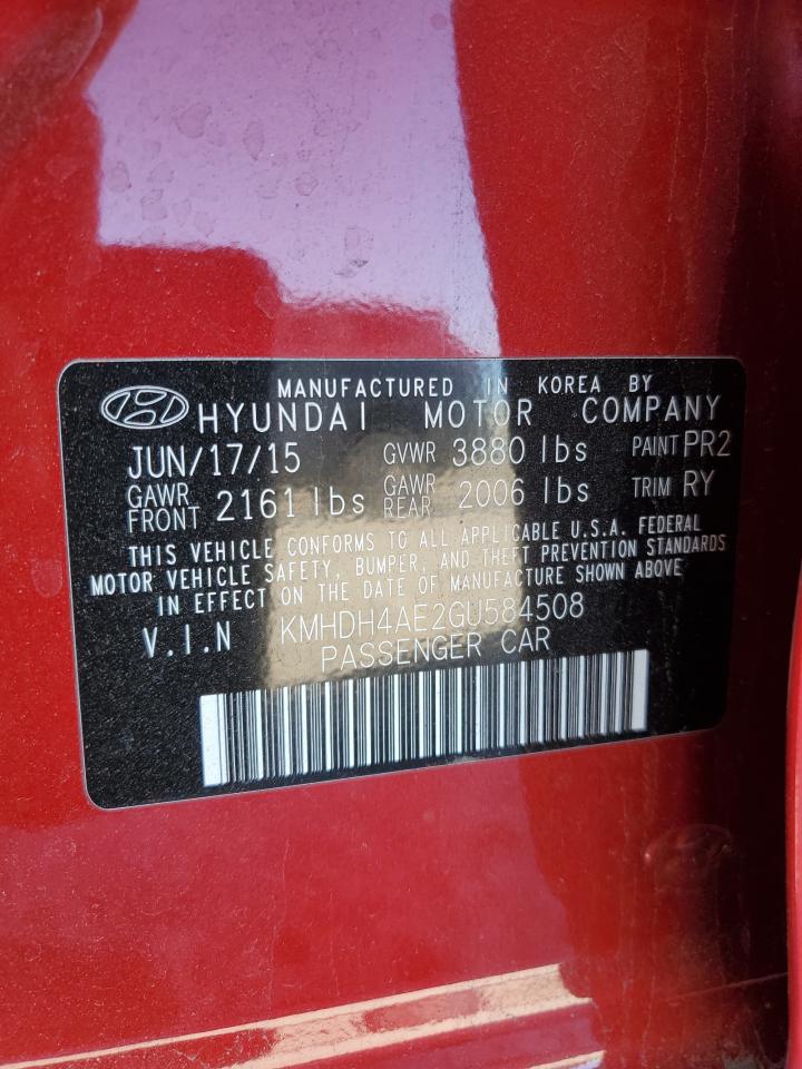 2016 Hyundai Elantra - Image 15