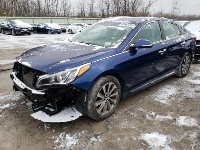  HYUNDAI SONATA 2017 Blue