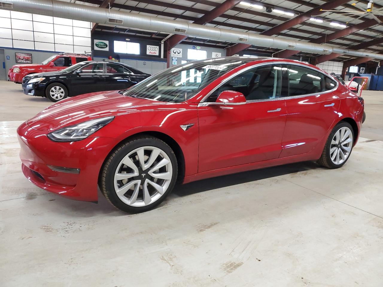 VIN 5YJ3E1EB4JF121647 2018 TESLA MODEL 3 no.1