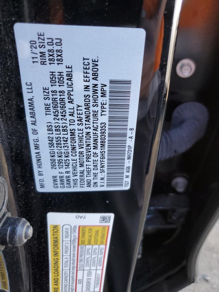 2021 Honda Pilot - Image 13