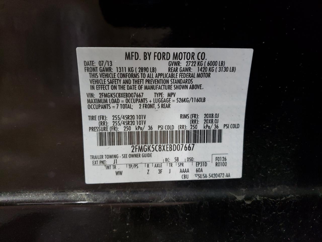 2014 Ford Flex - Image 13
