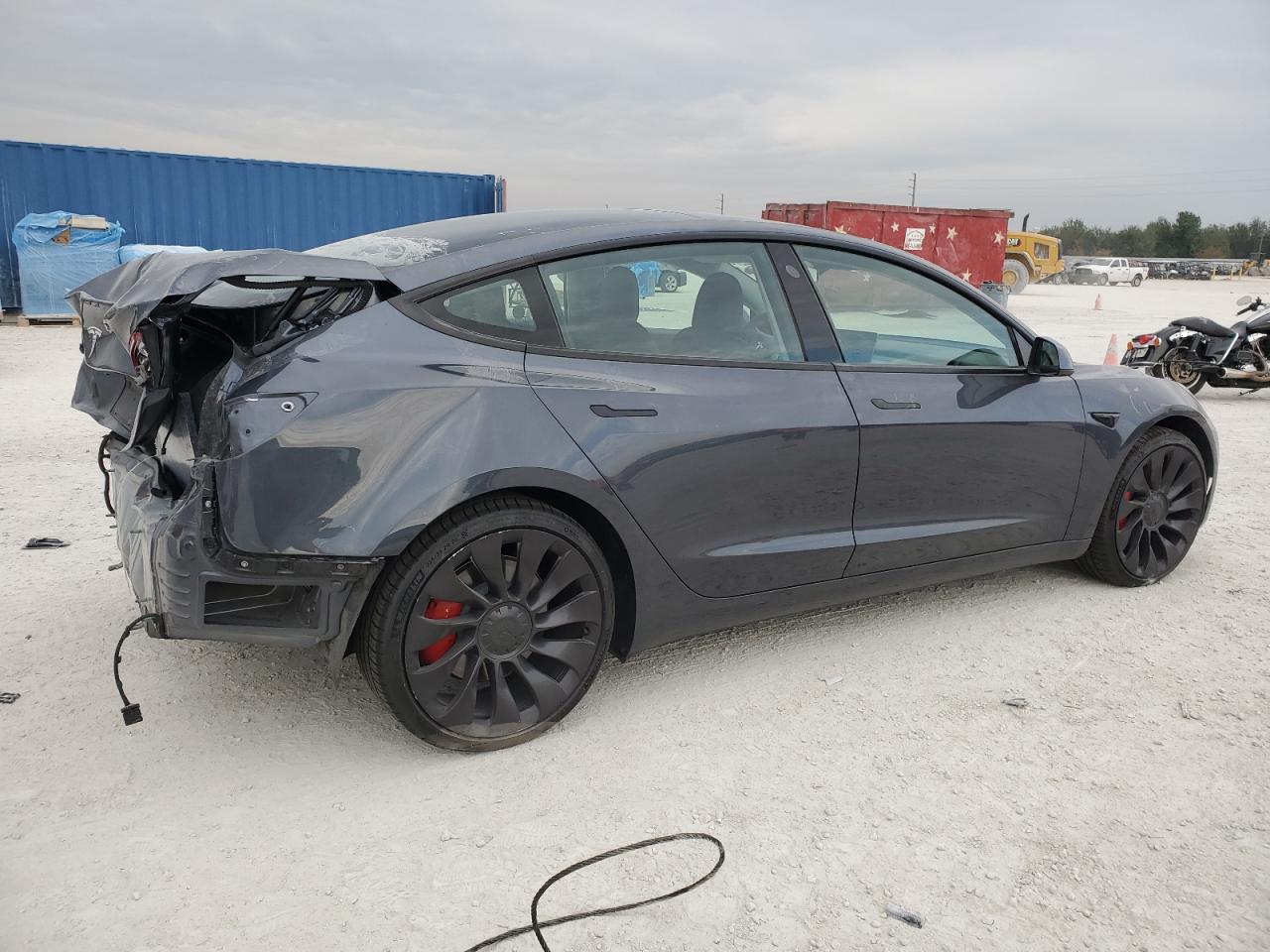 VIN 5YJ3E1EC7MF856247 2021 TESLA MODEL 3 no.3