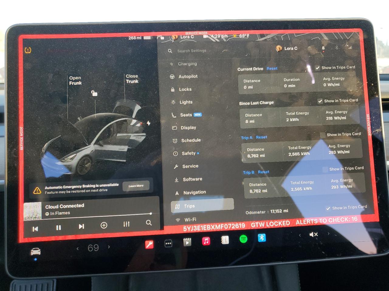 2021 Tesla Model 3 VIN: 5YJ3E1EBXMF072619 Lot: 88501515