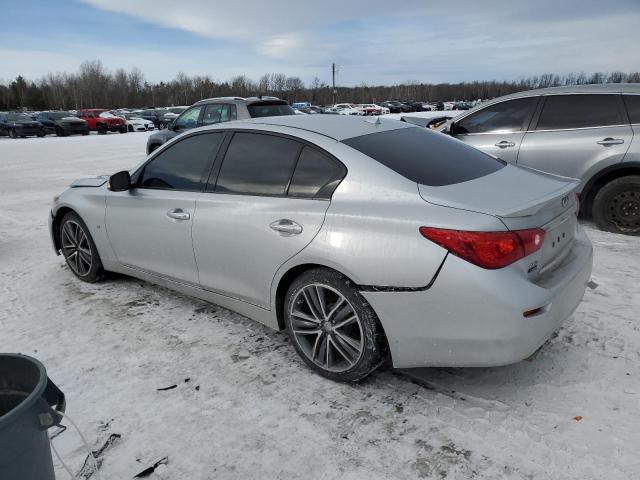  INFINITI Q50 2015 Серебристый