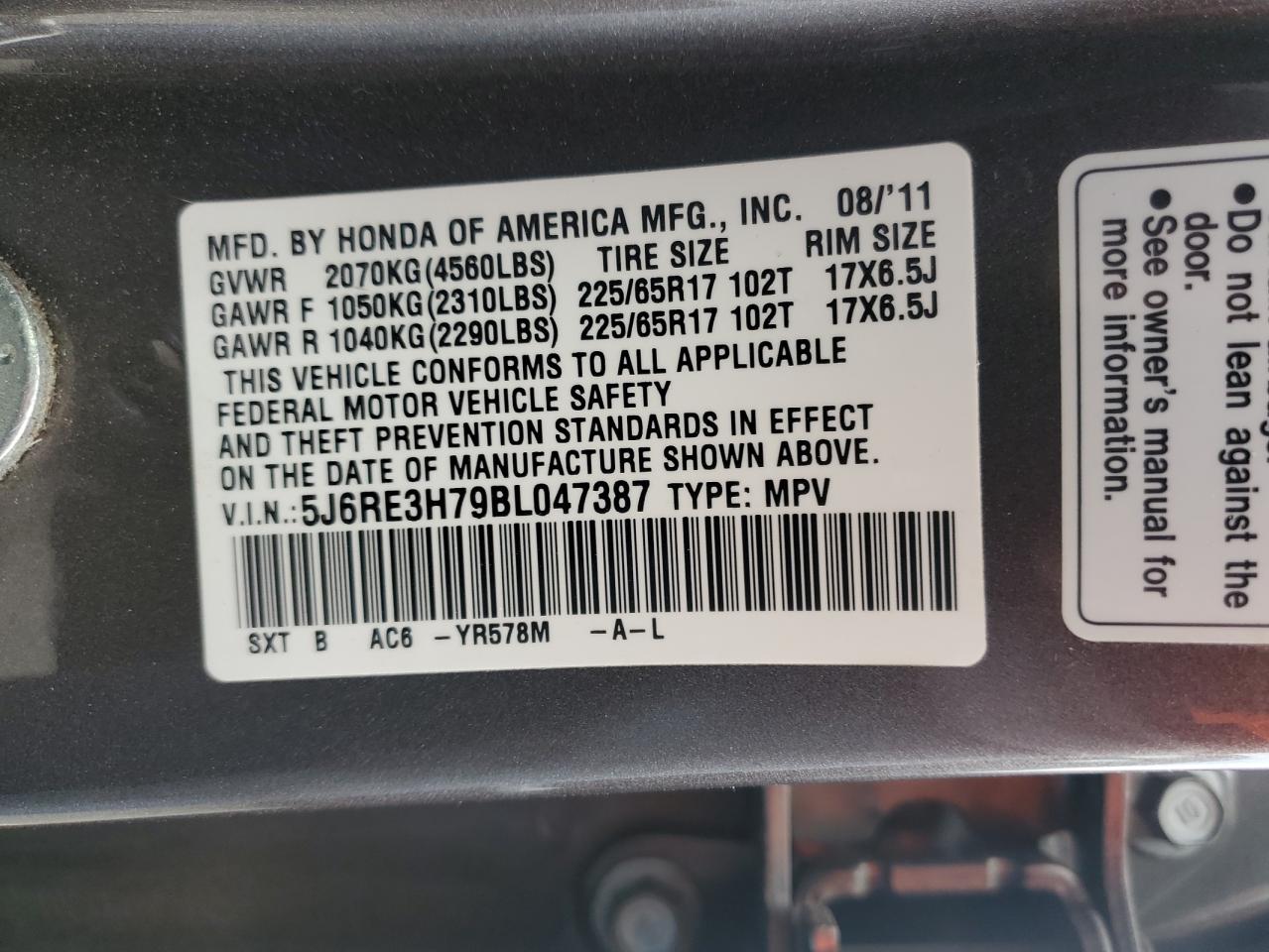 2011 Honda CR-V - Image 13