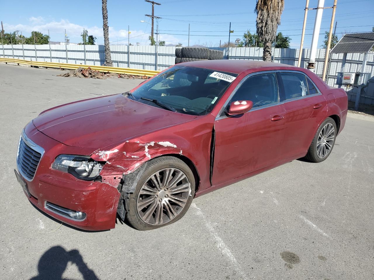 VIN 2C3CCABG1DH565867 2013 CHRYSLER 300 no.1