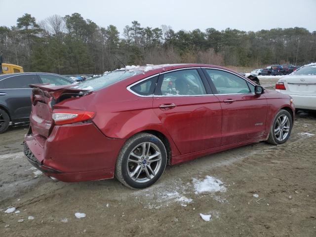  FORD FUSION 2015 Червоний