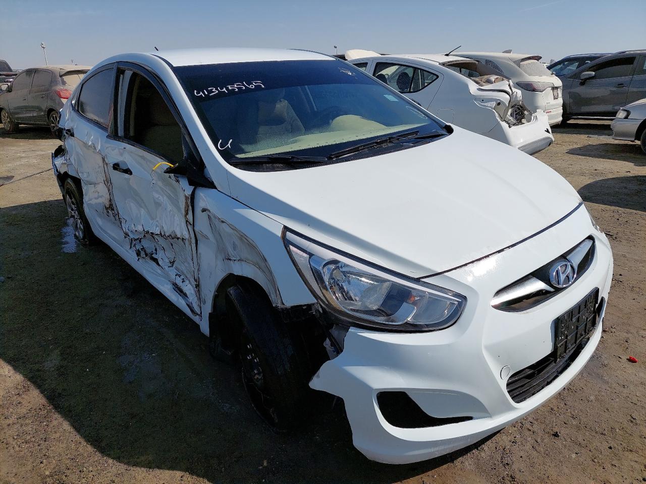 KMHCT41D2HU120198 - 2017 Hyundai ACCENT - #41345565
