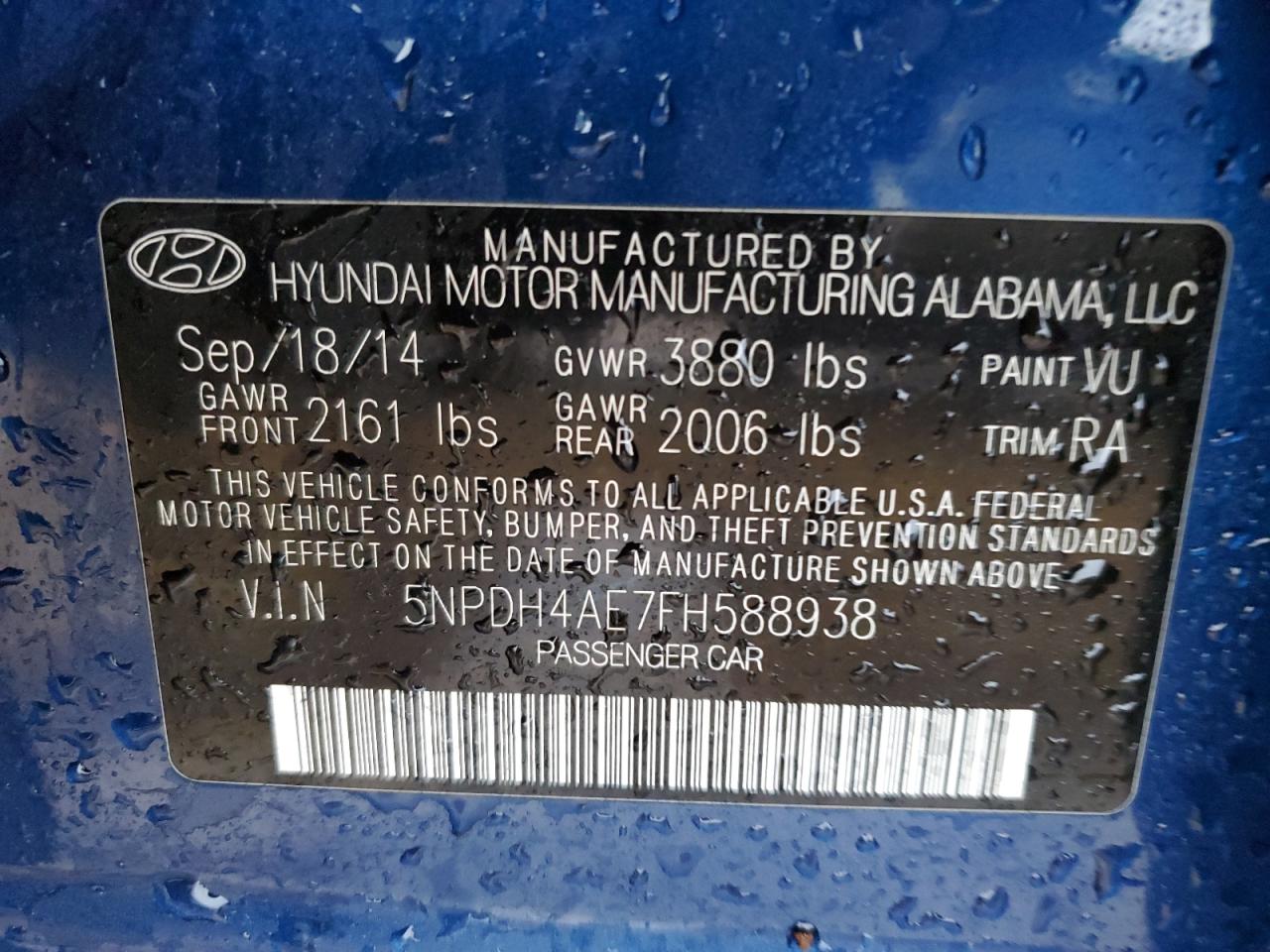 2015 Hyundai Elantra - Image 12