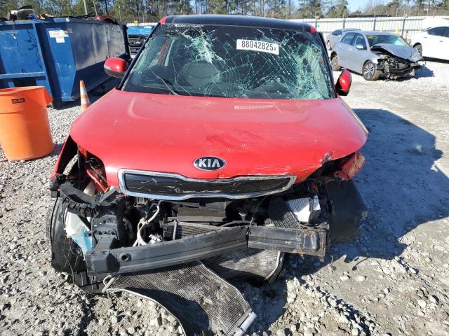  KIA SOUL 2016 Czerwony