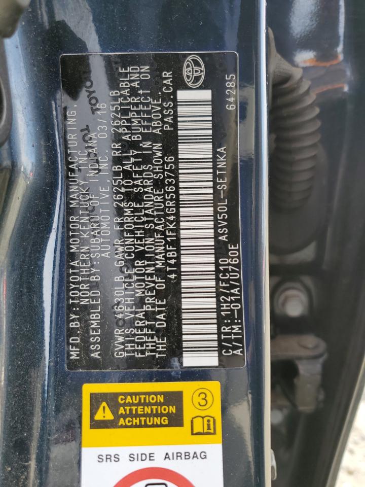 2016 Toyota Camry - Image 12