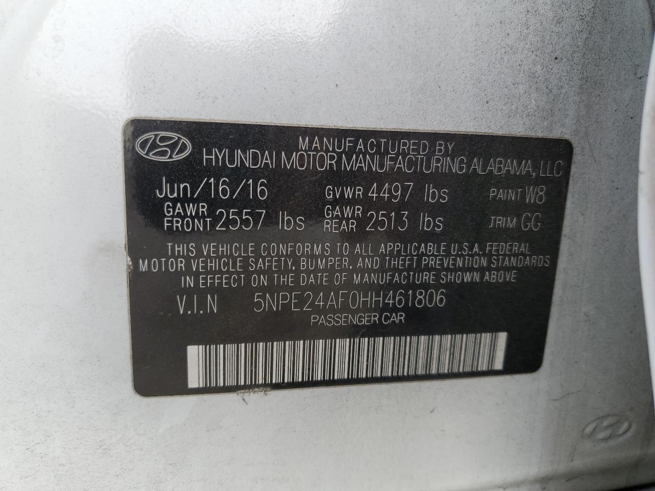 2017 Hyundai Sonata - Image 12