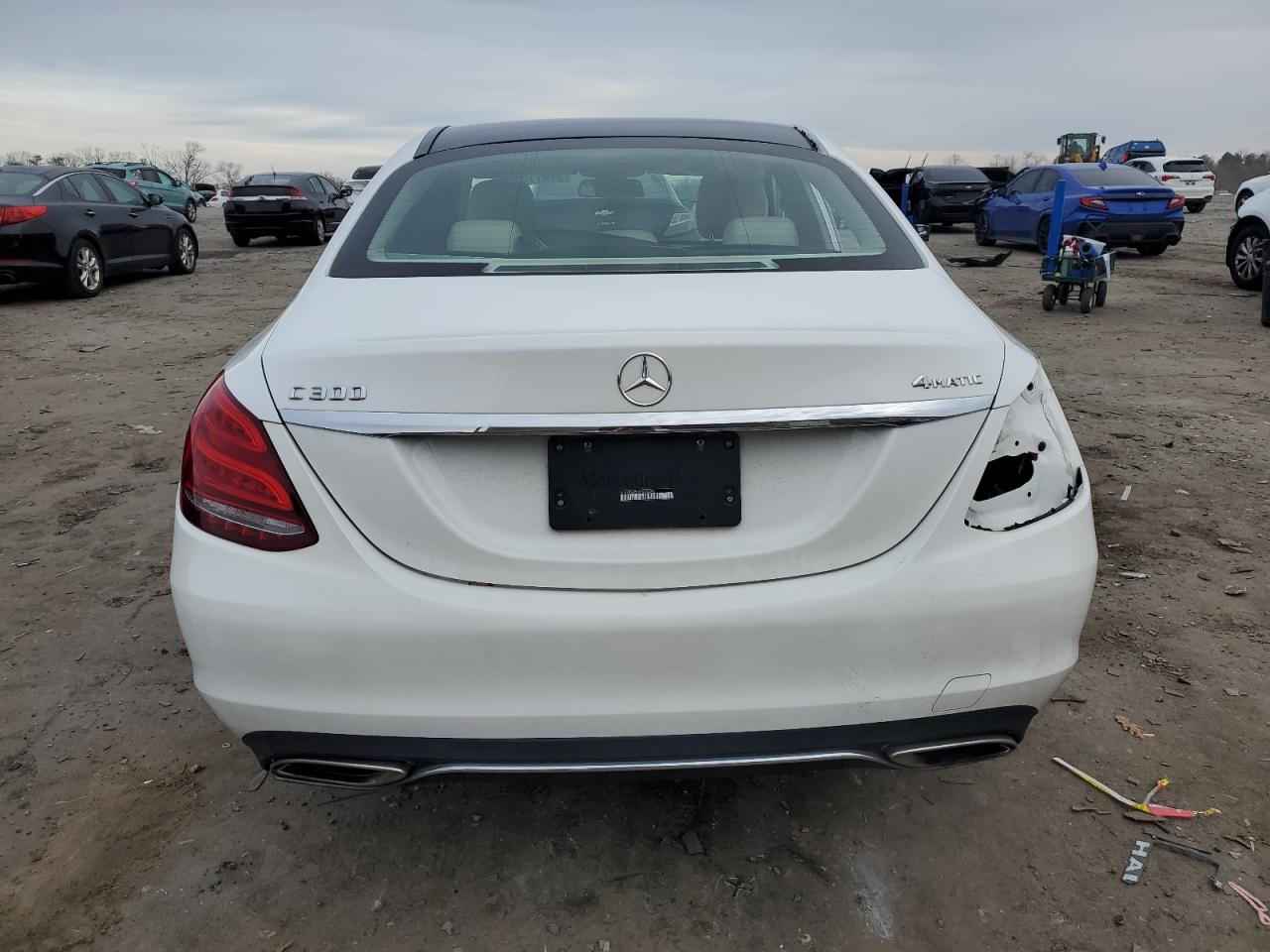 VIN 55SWF4KB8FU096242 2015 MERCEDES-BENZ C-CLASS no.6