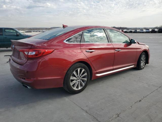  HYUNDAI SONATA 2015 Бургунди