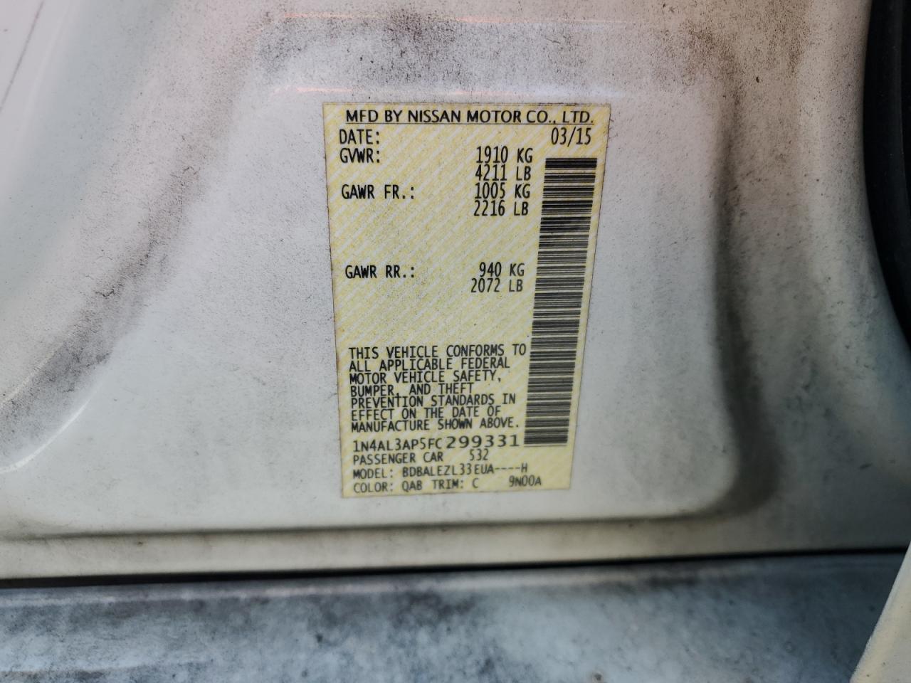 2015 Nissan Altima - Image 12