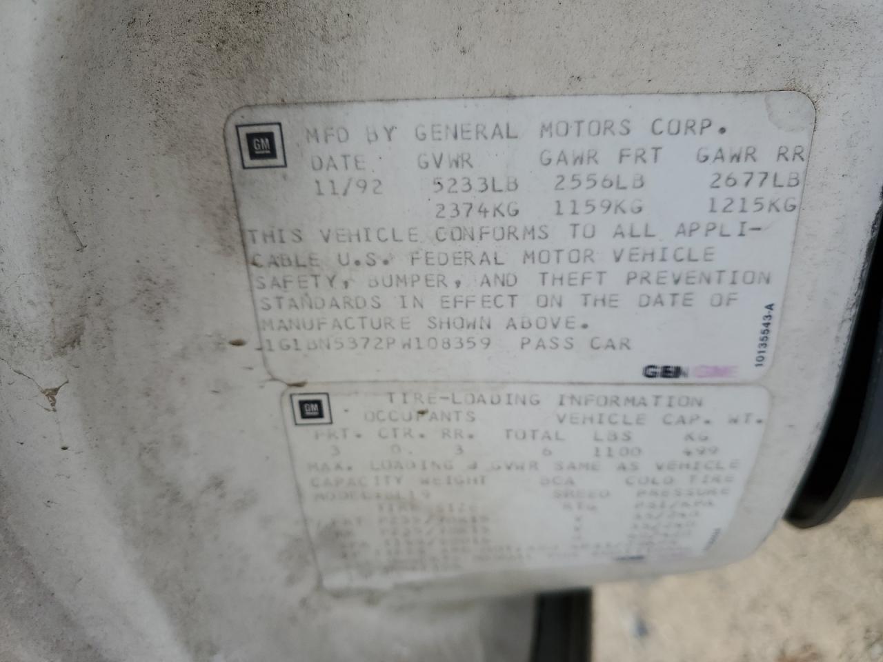 1993 Chevrolet Caprice - Image 12