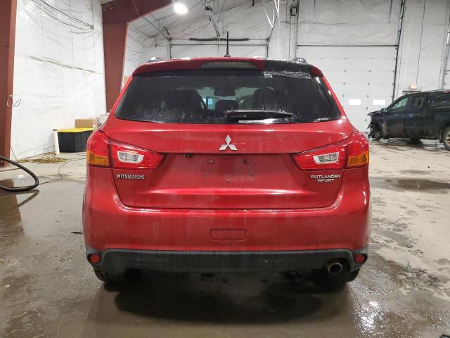  MITSUBISHI OUTLANDER 2014 Красный