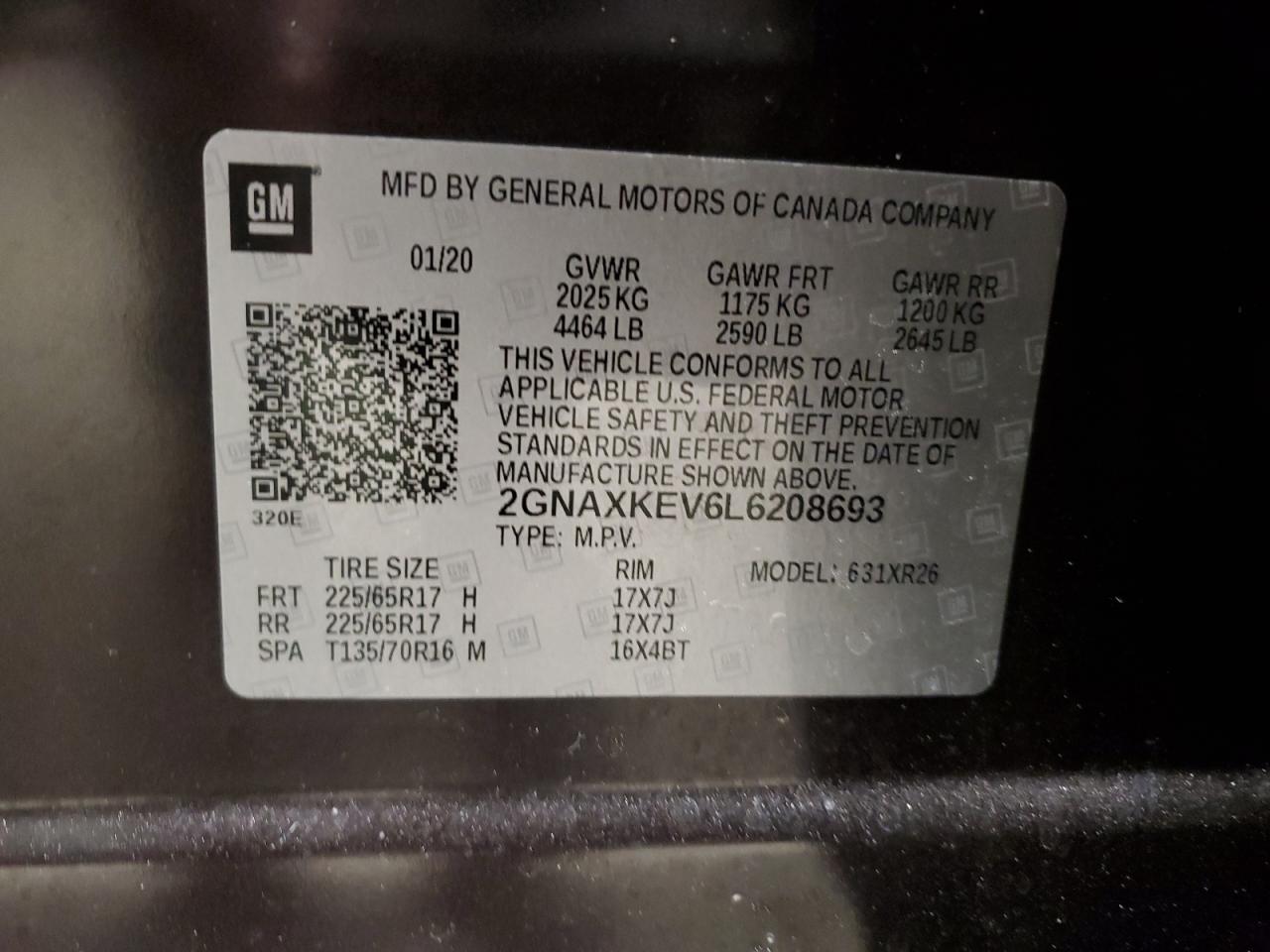 2020 Chevrolet Equinox - Image 13