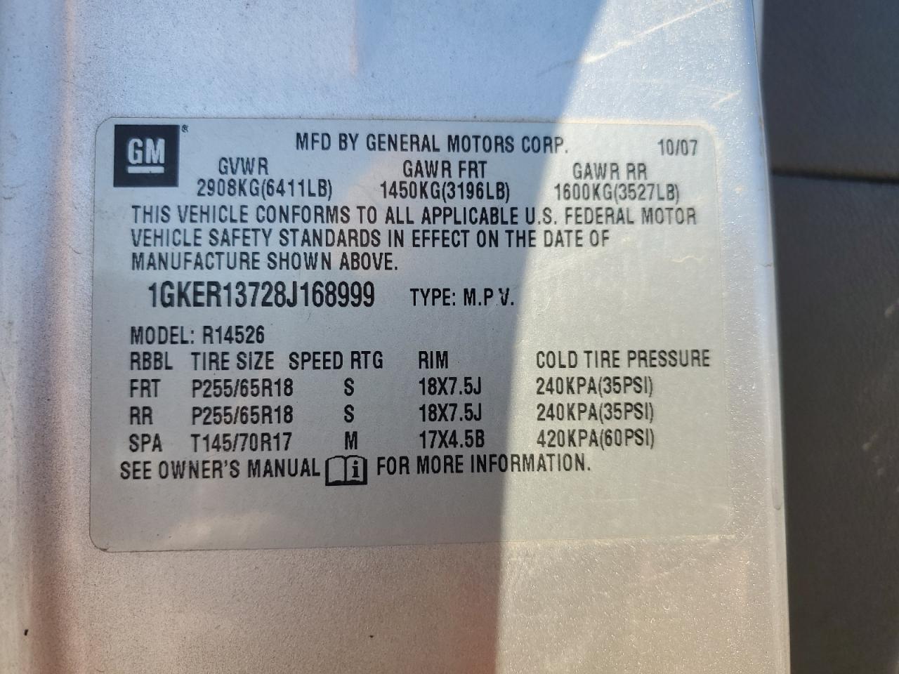 2008 GMC Acadia - Image 16