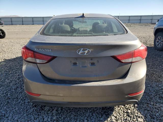  HYUNDAI ELANTRA 2014 Srebrny