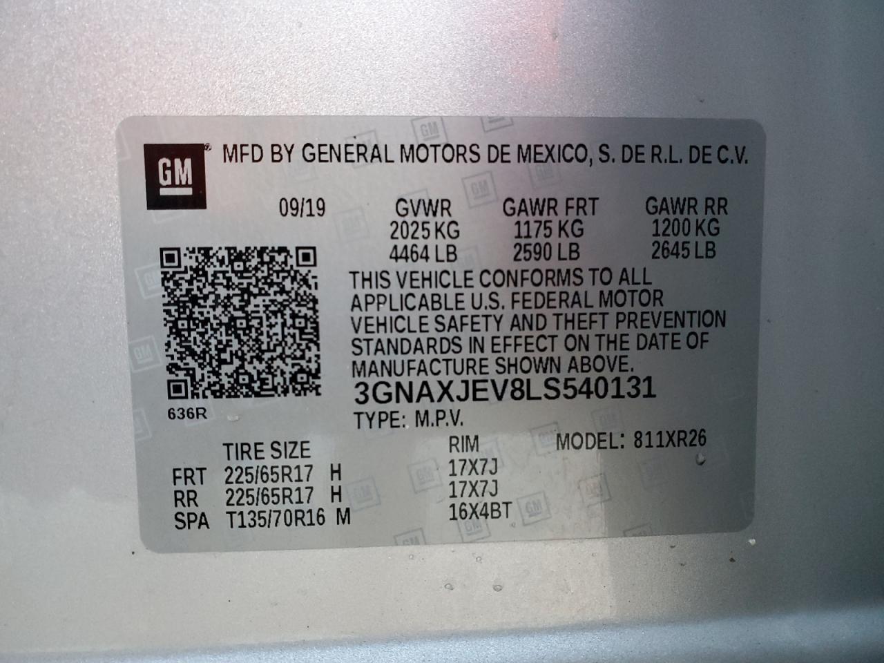 2020 Chevrolet Equinox - Image 15