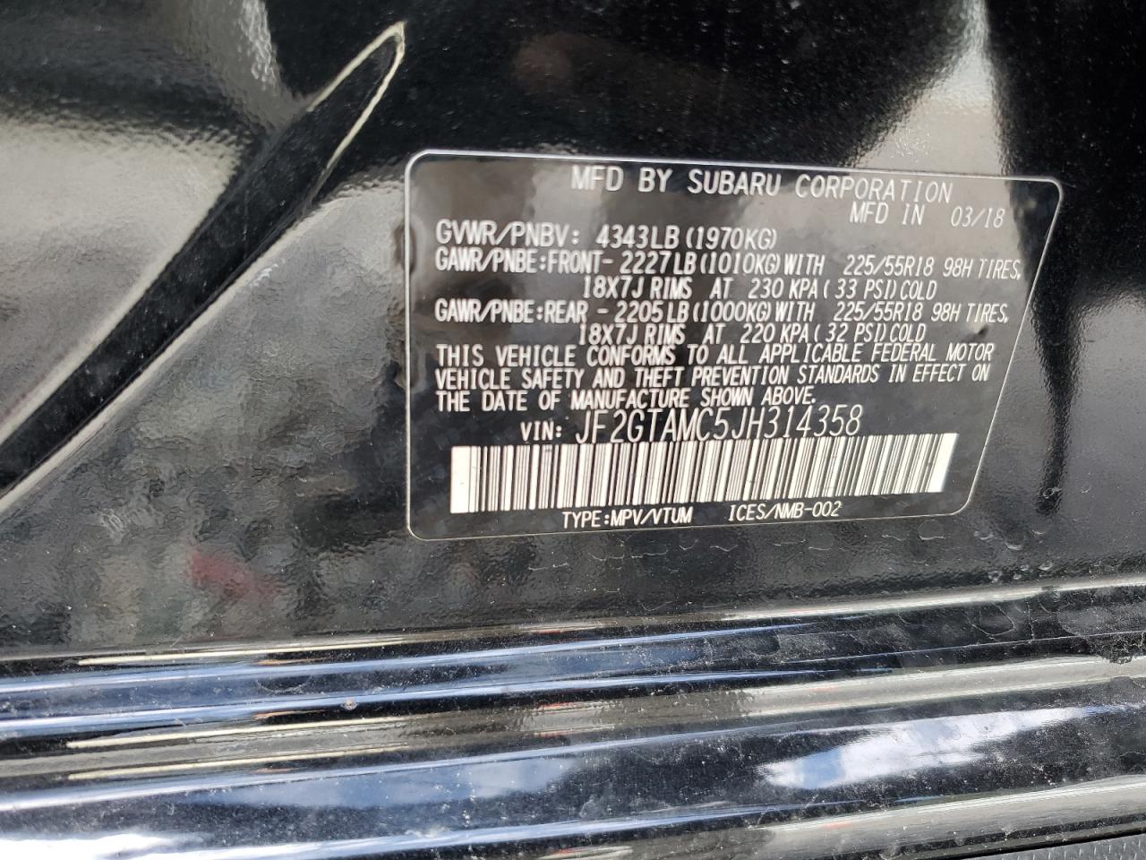 2018 Subaru XV - Image 12