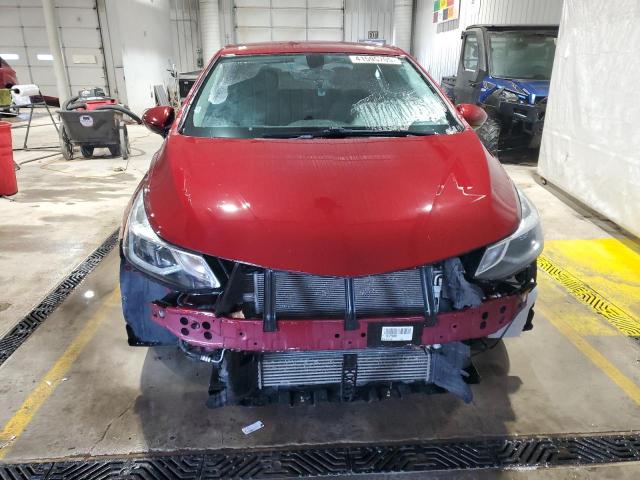  CHEVROLET CRUZE 2016 Czerwony