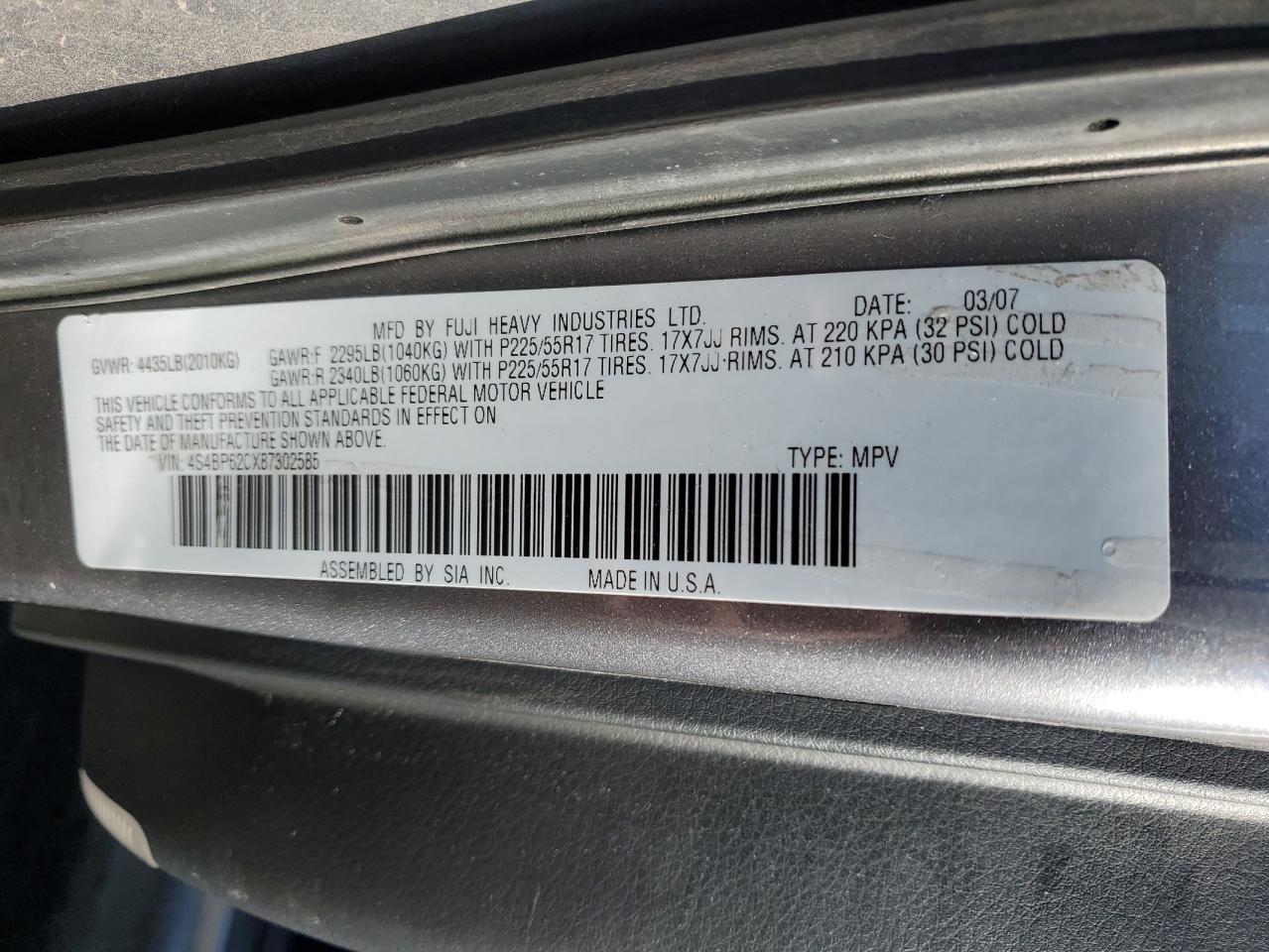 2008 Subaru Outback - Image 15