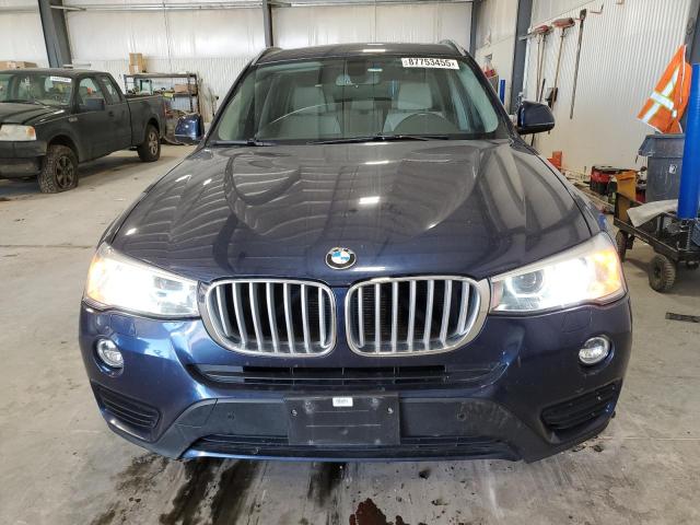  BMW X3 2016 Синій