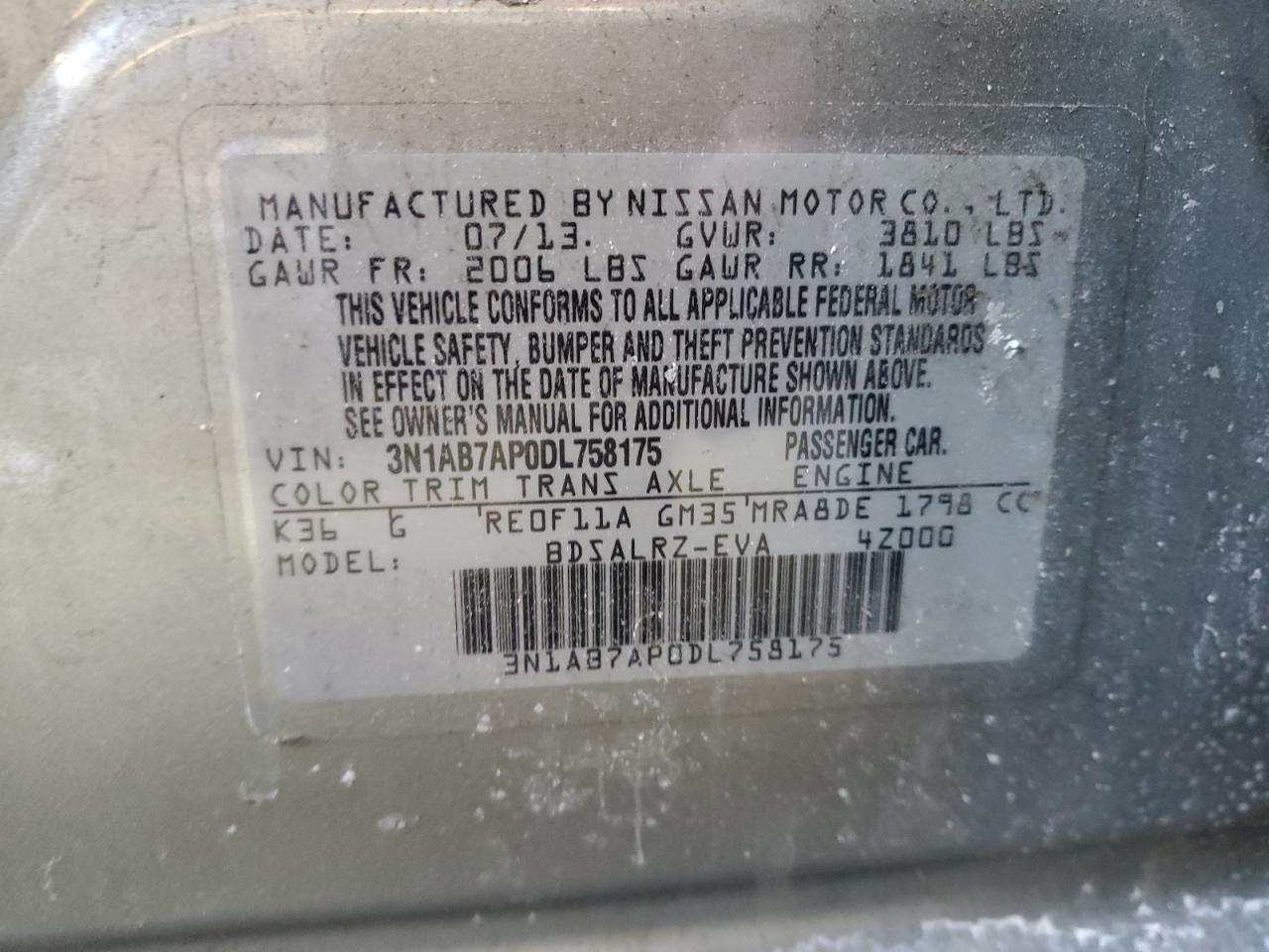 2013 Nissan Sentra - Image 14
