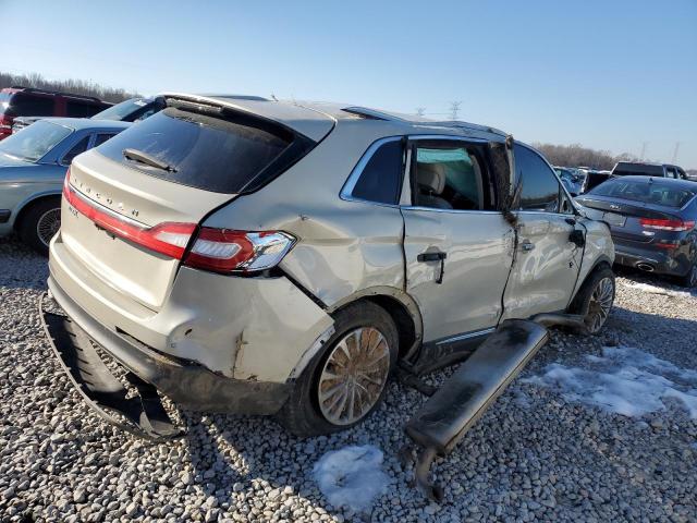 Паркетники LINCOLN MKX 2016 Кремовый