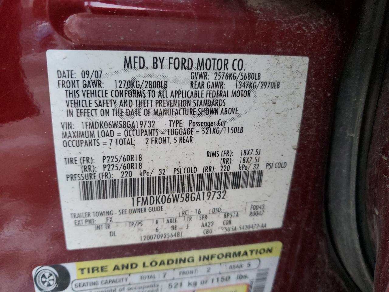 2008 Ford Taurus - Image 14
