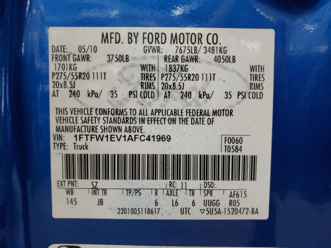 2010 Ford F-150 - Image 12