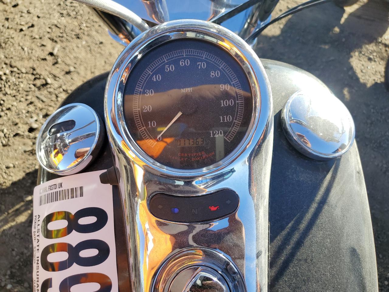 2002 Harley-Davidson Fxstdi VIN: 1HD1JBB1X2Y057098 Lot: 88995625