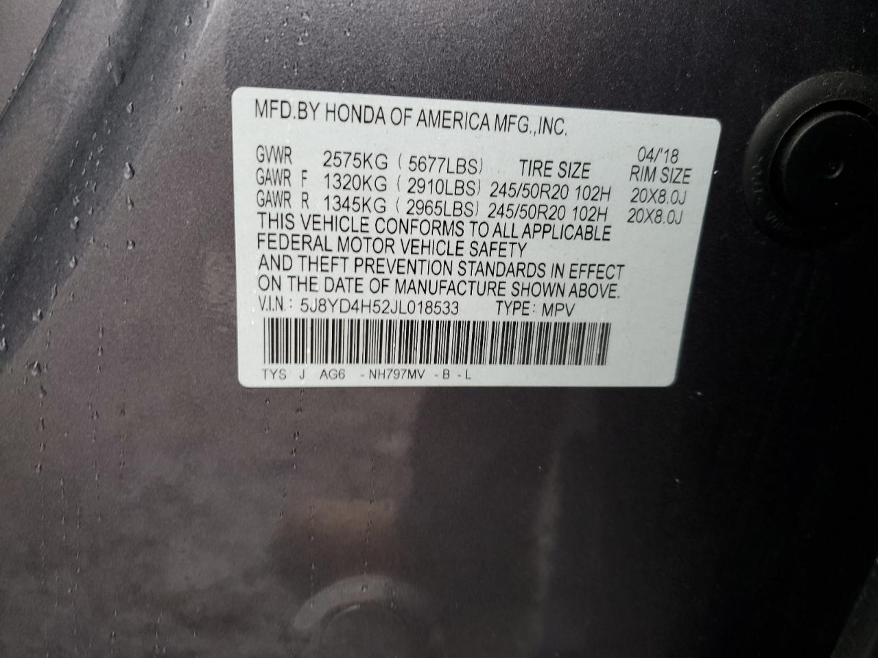 2018 Acura MDX - Image 12