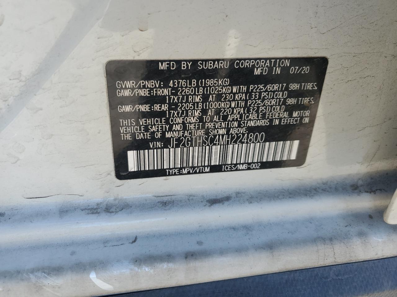 2021 Subaru XV - Image 12