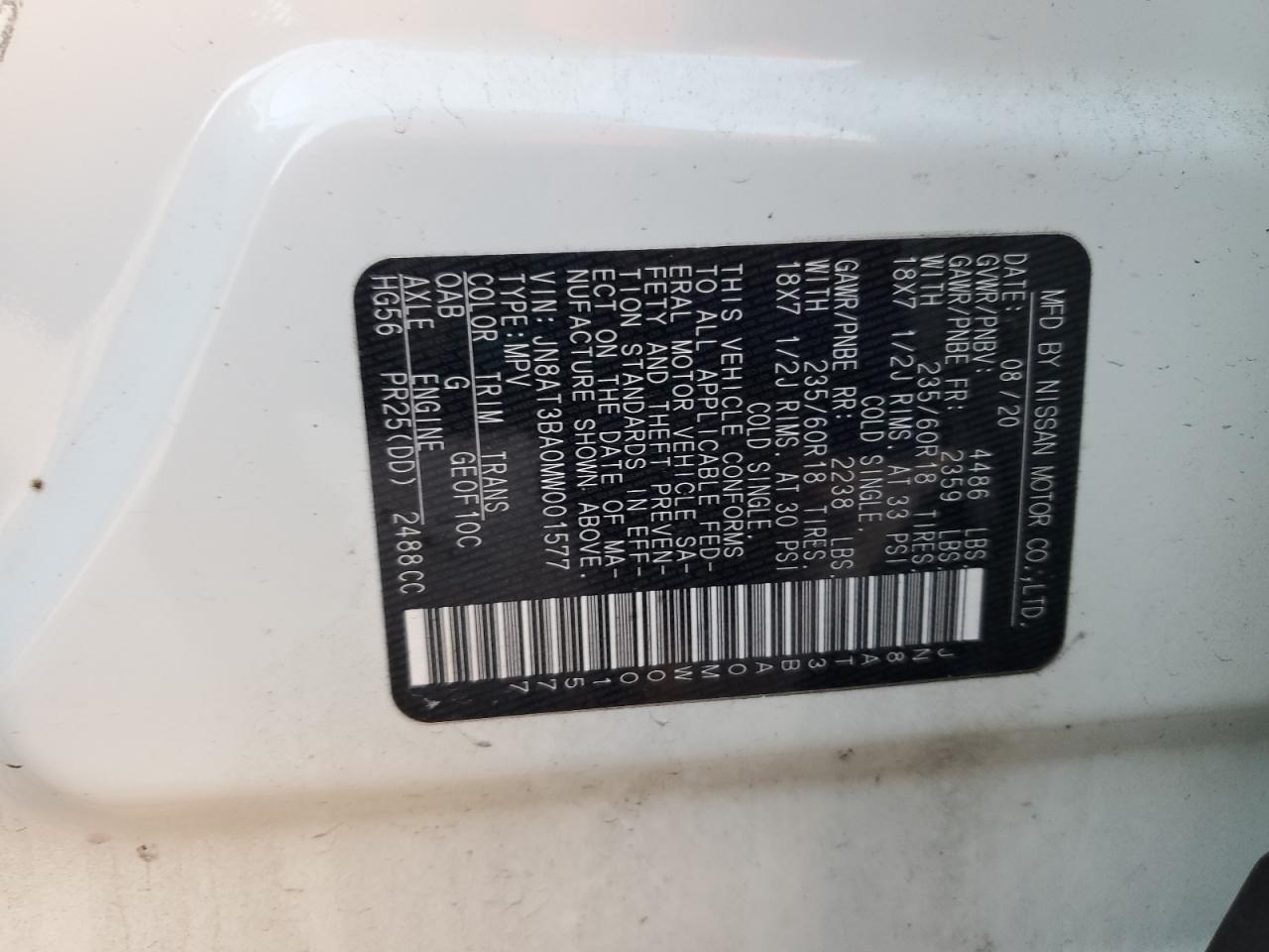 2021 Nissan Rogue - Image 13