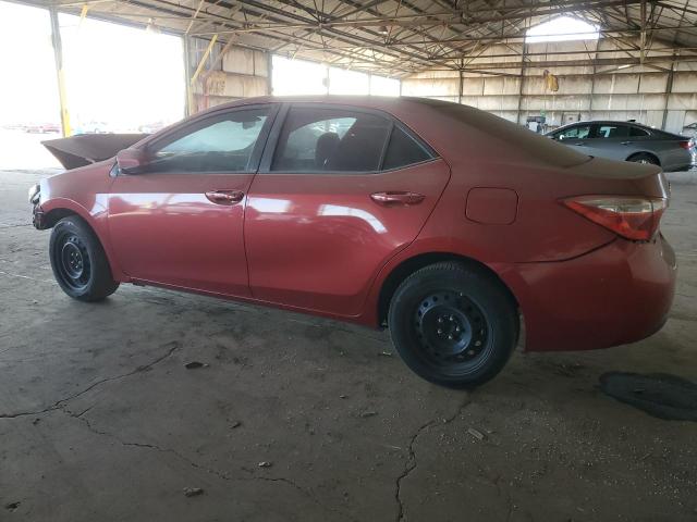  TOYOTA COROLLA 2014 Красный