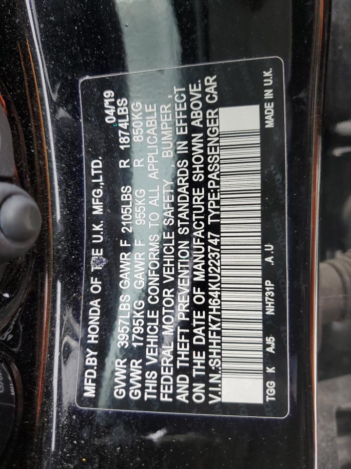 2019 Honda Civic - Image 14