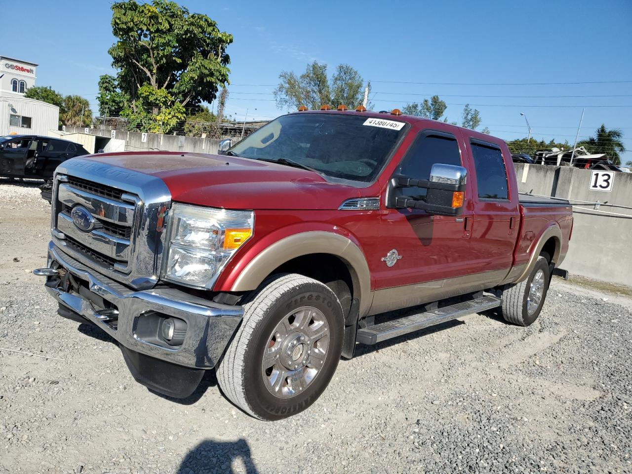 VIN 1FT8W3BT7EEB17028 2014 FORD F350 no.1