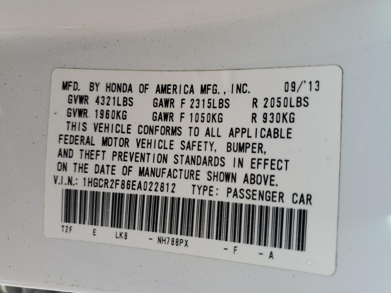 2014 Honda Accord - Image 13