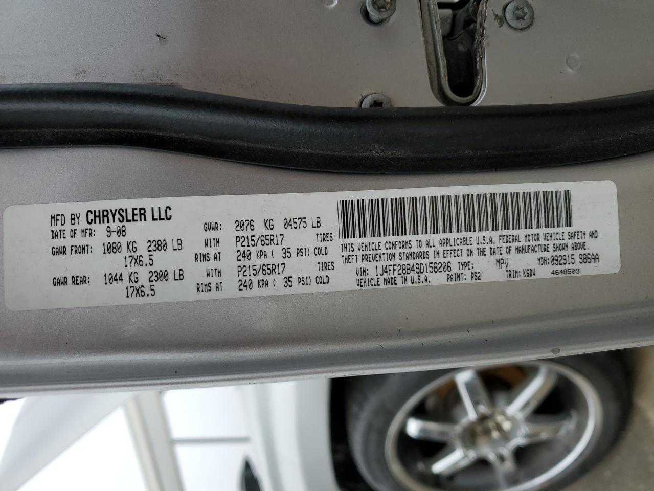 2009 Jeep Liberty (Patriot) - Image 13