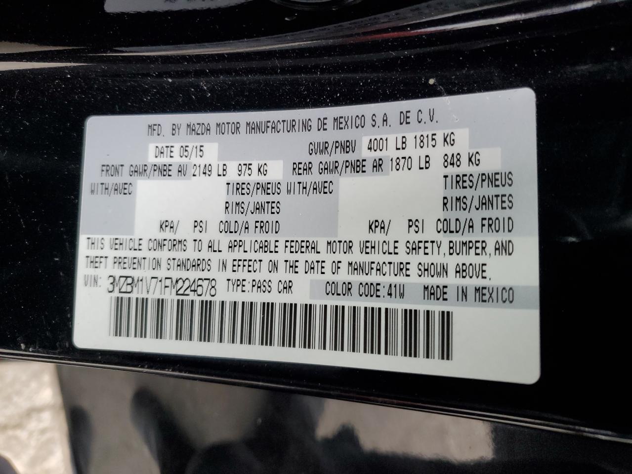 2015 Mazda 3 - Image 13