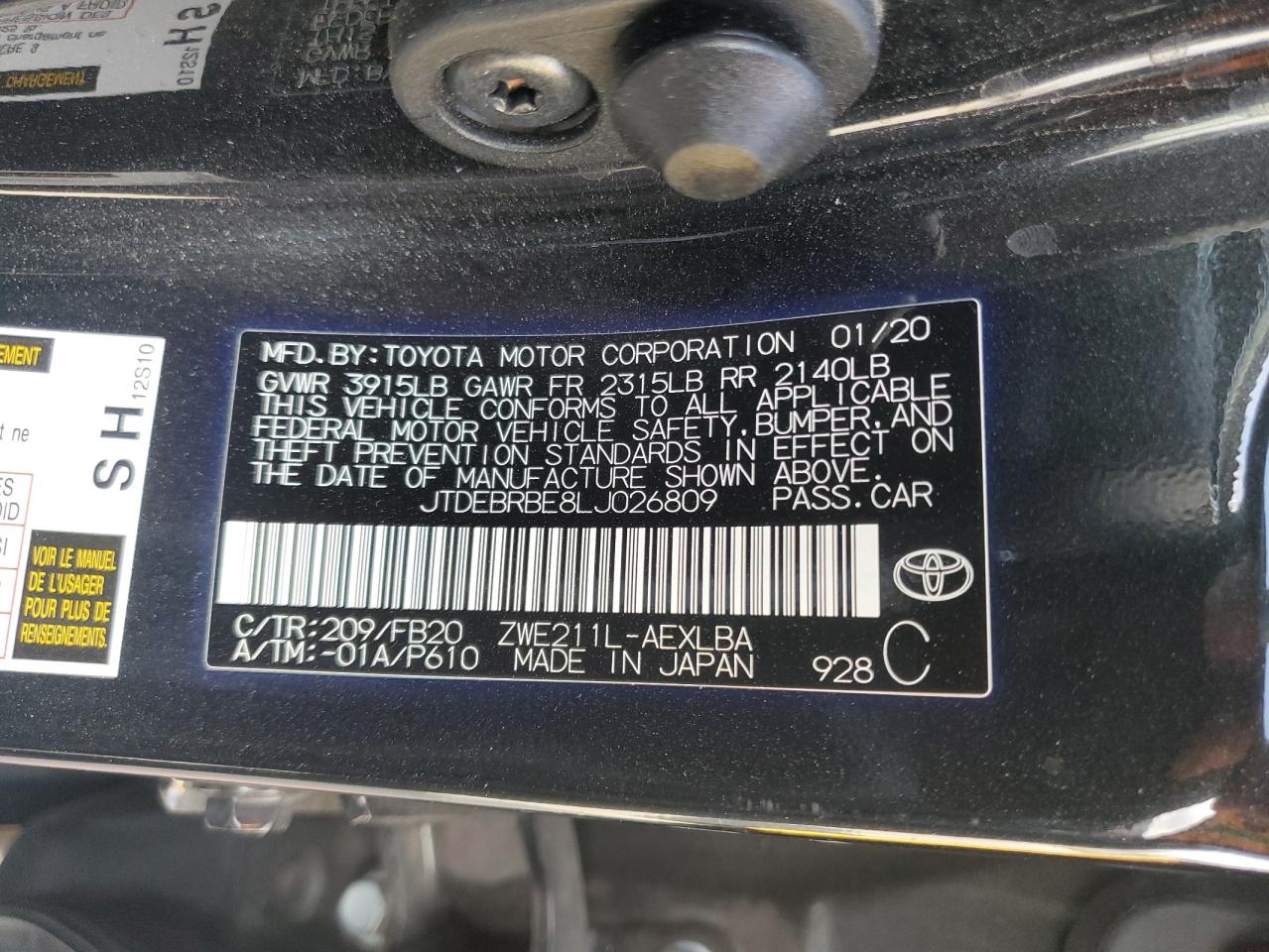 2020 Toyota Corolla - Image 15