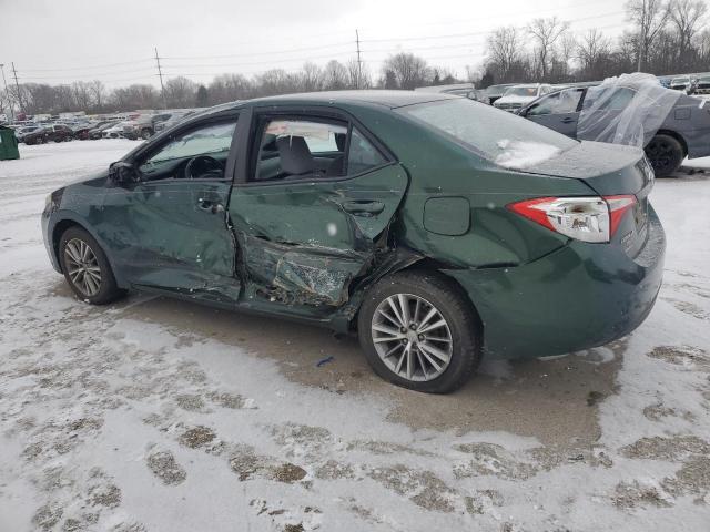  TOYOTA COROLLA 2014 Zielony